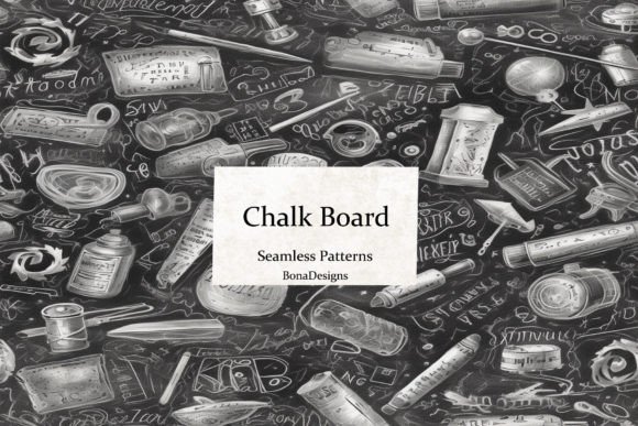 Chalk Board Seamless Pattern: The Ultimate Digital Asset for Creative Projects