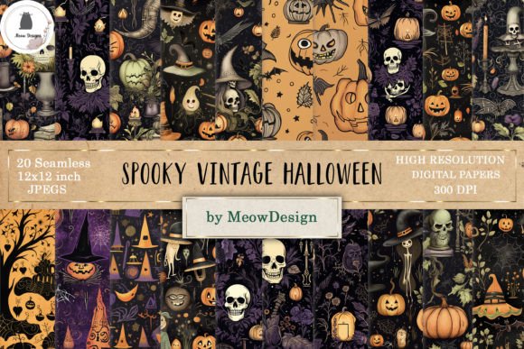 Creepy Halloween Digital Paper: The Essential Asset for Modern Creators and Seasonal Brands