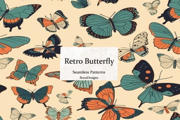 Integrating Retro Butterfly Seamless Patterns into Modern Creative Workflows