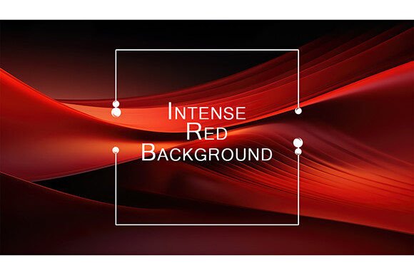 Intense Red Background: A Strategic Asset for Modern Design