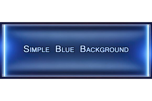 Simple Blue Background for Creative Projects