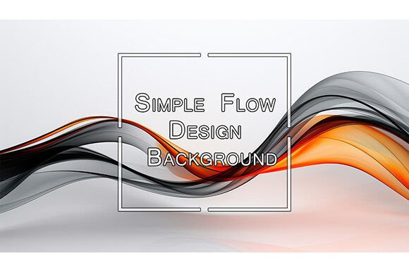 Simple Flow Design Background: The Versatile Asset for Modern Creators