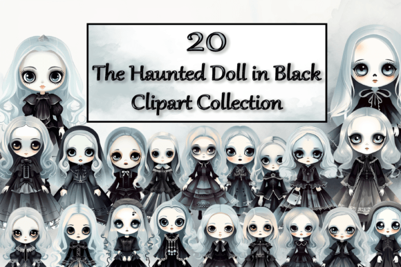 The Spooky Allure of the Haunted Doll in Black: A Creative Resource for Designers and Crafters