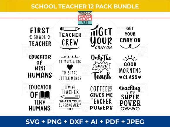 Understanding the School Teacher Svg Package for Professional and Personal Projects