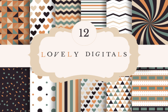 Unlocking Creative Potential with Tan Retro Digital Pattern and Color-Matching Paper Sets