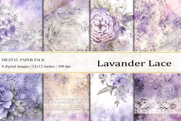 Unlocking Creativity with Lavander Lace Digital Papers: A Complete Guide to AI-Generated Art for Crafters and Designers